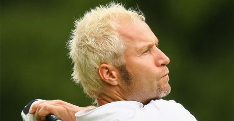 Johansson: four-shot lead