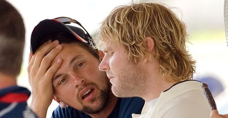 Facing a fight: Harmison and Hoggard