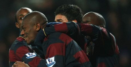 Diaby: Mobbed by team-mates