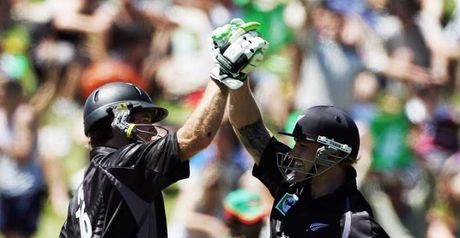 Whitewash: Brendon McCullum and Jamie How