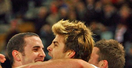 Pique: Scored the opener