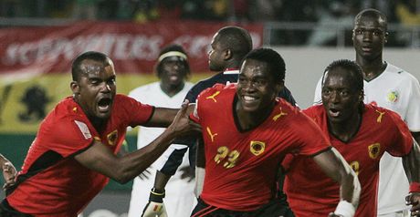 Manucho: Celebrates second goal