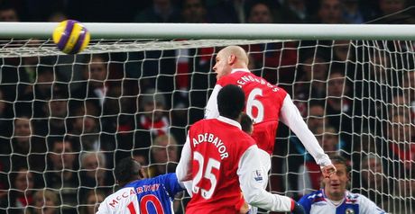 Senderos opens the scoring