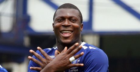Yakubu celebrates his opener