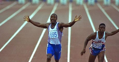 Linford Christie: turns 54 on Wednesday
