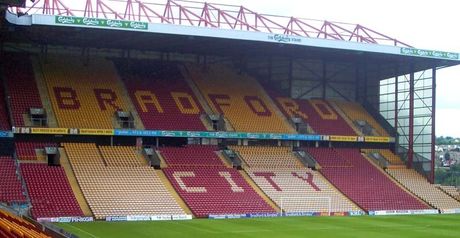 Valley Parade: Winger has high hopes