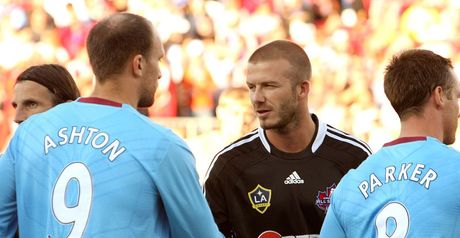 Ashton and Beckham: Toronto encounter