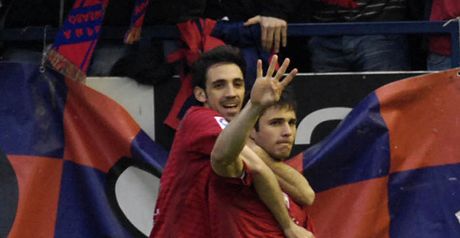 Kike: Hit the early winner for Osasuna