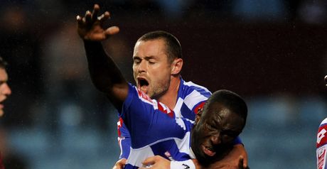 Stewart: Mobbed by team-mates