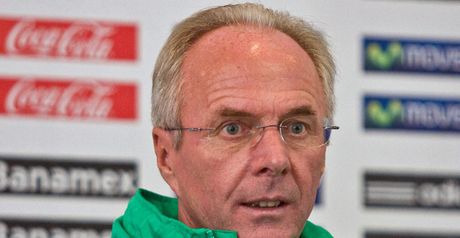 Sven-Goran Eriksson: The Swede has expressed disappointment for David Beckham