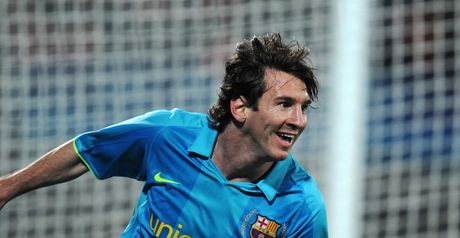 Messi: Wheels away after winner