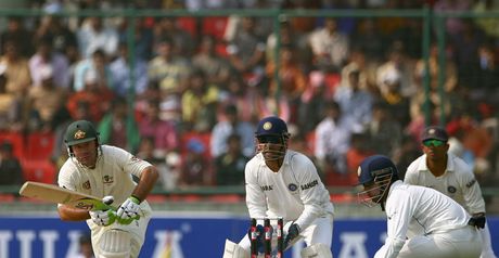 Ponting: fell 13 short of century