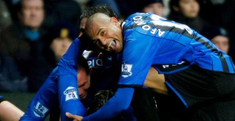 Celebrations: Boro get rare away win