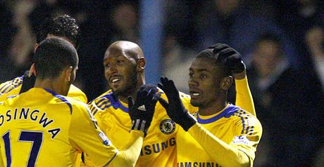 Kalou and Anelka on target for Blues