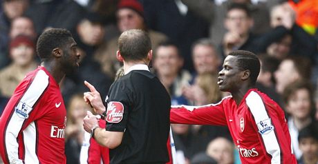 Eboue: Sent for an early bath