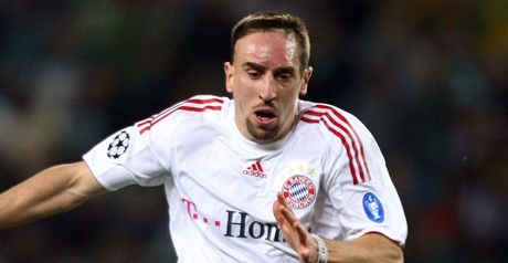 Ribery: Scored brace