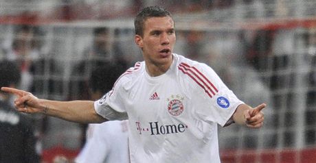 Podolski: Two goals