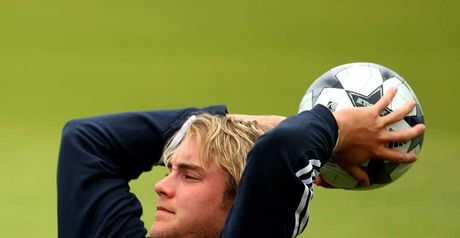 Broad: Training hard