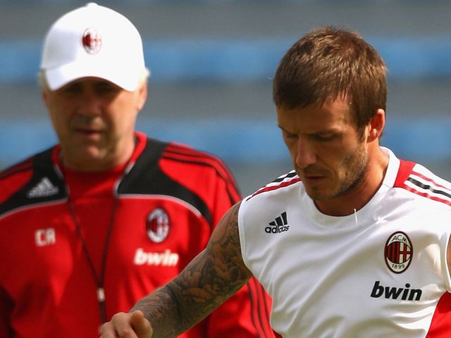 Ancelotti managed Beckham at AC Milan and believes Beckham can be successful