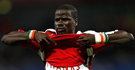 Eboue: Hoping to land a trophy