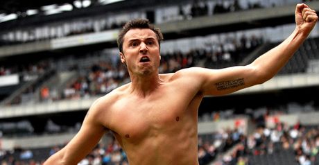 Kay: Celebrates late winner