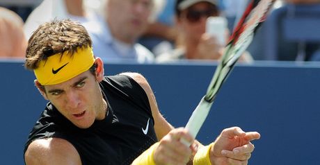 Del Potro: Smashed 38 winners