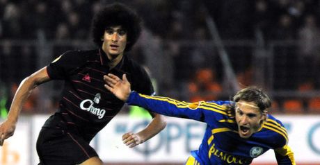 Fellaini: First goal in 14 games