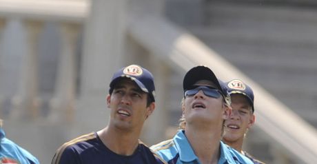 Johnson (left) and Watson: rested