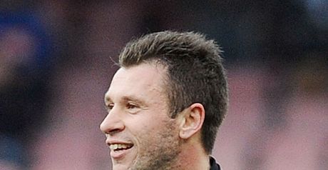 Cassano: Dropped from squad