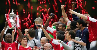Arsenal: FA Cup winners in 2005