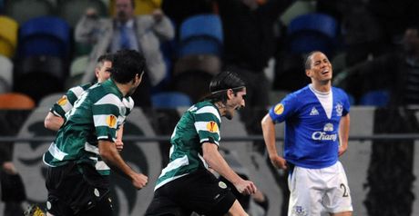 Everton: Dumped out by Sporting