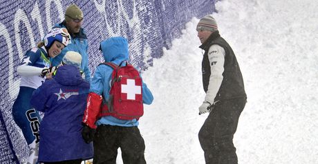 Vonn: Bad fall at Whistler