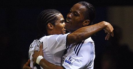 Malouda and Drogba: Team-mates