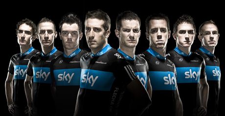 Flecha: Heads Team Sky line up