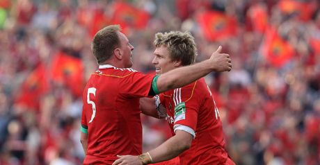 De Villiers (R): Has backed Mick O'Driscoll to perform on Sunday