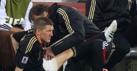 Schweinsteiger: Trained on Saturday