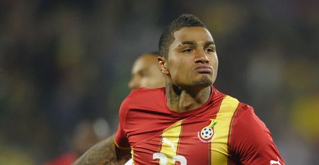 Kevin-Prince Boateng: On target for Ghana in Cairo on Tuesday