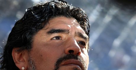 Maradona: Seems certain to steer Argentina through to knockout stages