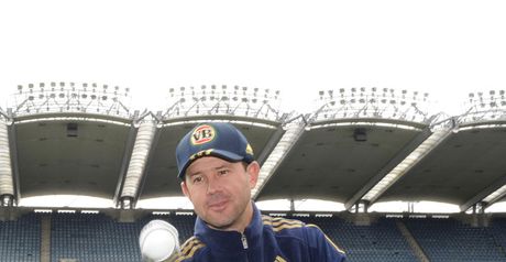 Dublin date: Ponting