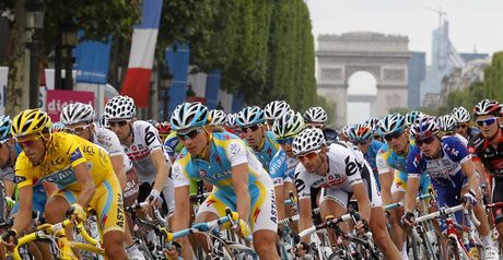 The Champs Elysees will host a Tour de France finale at night-time in 2013