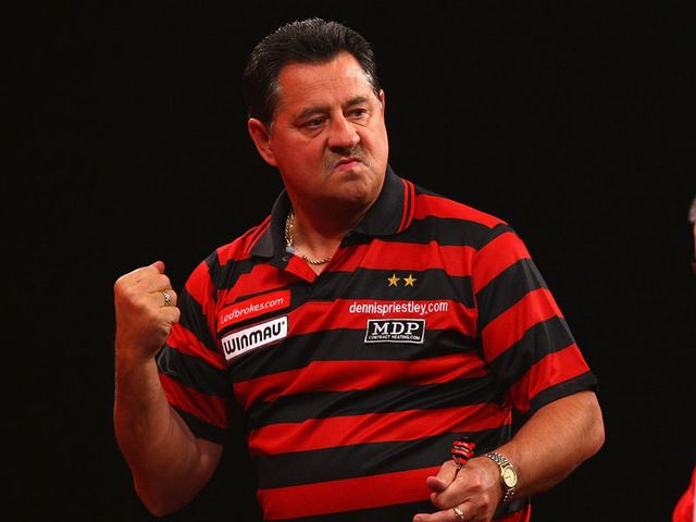 Dennis Priestley: Not a fan of Alexandra Palace