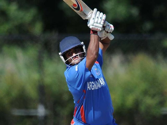 Mohammad Shahzad: Hit 55 from 46 for Afghanistan