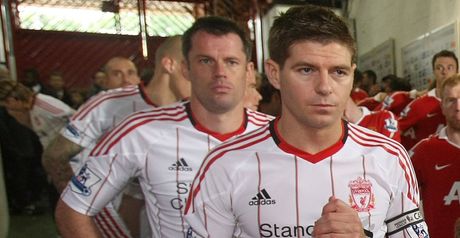 Gerrard and Carragher: Injured