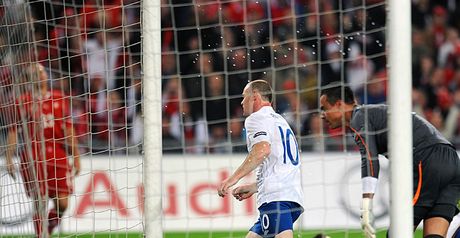 Rooney: Opened scoring after 10 minutes