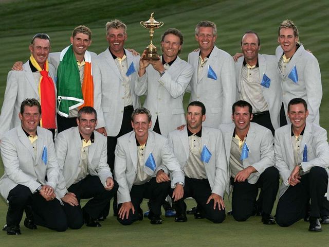 Langer and his team start the celebrations in Detroit&nbsp;