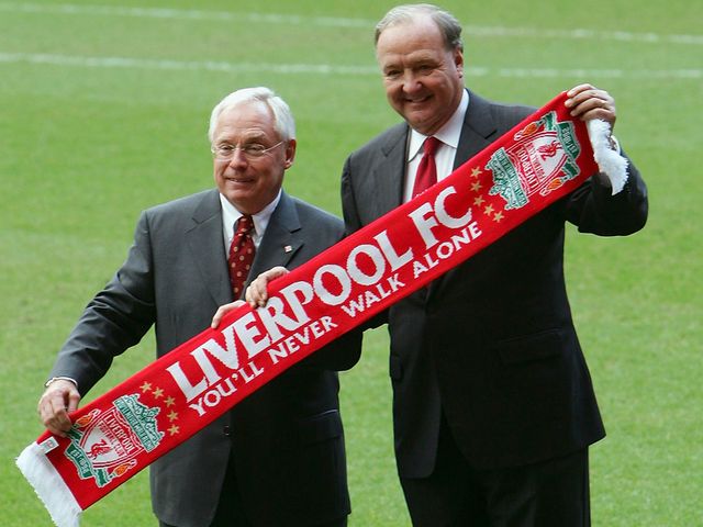 Former Liverpool owners Gillett and Hicks