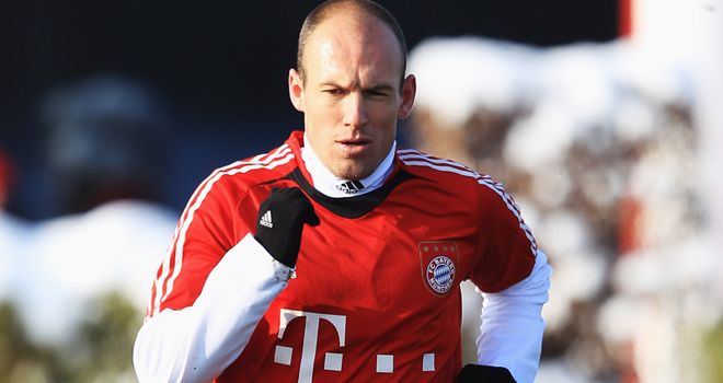 Robben: Thigh injury