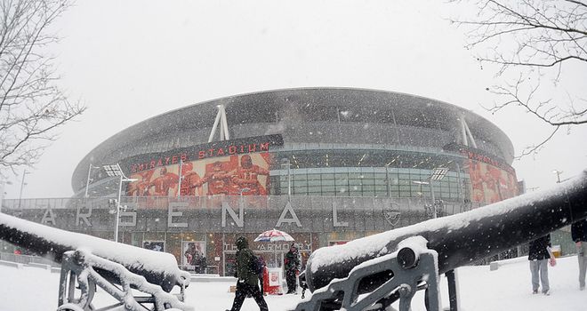 Arsenal: Blanket of snow