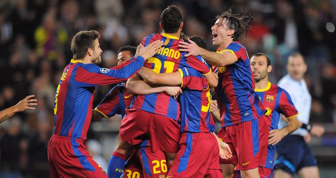 Fontas: First Barca goal