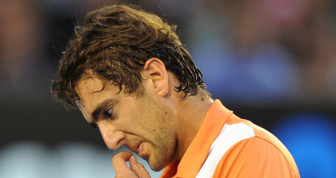 Cilic was the first seen to be knocked out at Roland Garros